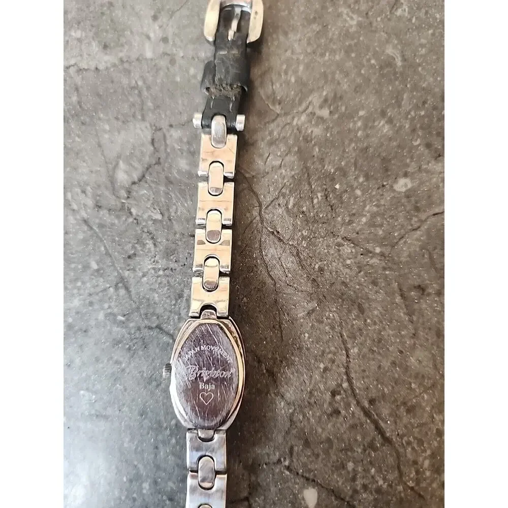 Brighton Womens Baja‎ Watch Oval Shape Roman Numerals